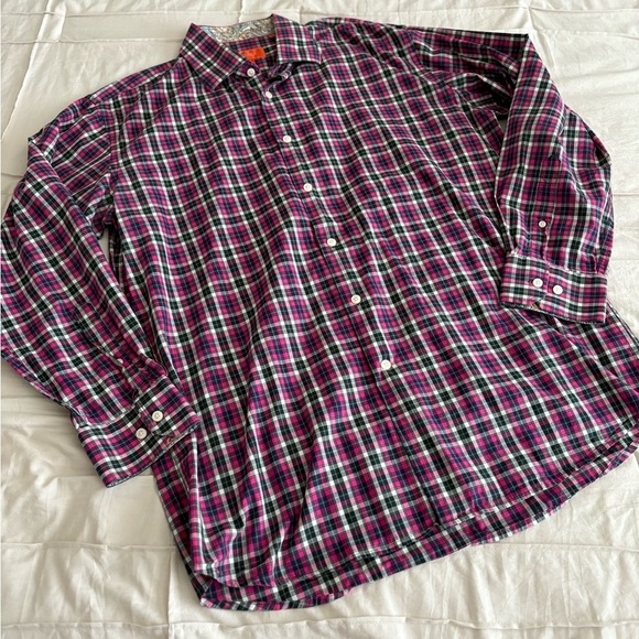 Tallia Men’s Button-Down Shirt | Size Large (16.5”) - Picture 2 of 5